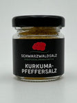 Kurkuma - Pfeffersalz - Schwarzwaldsalz